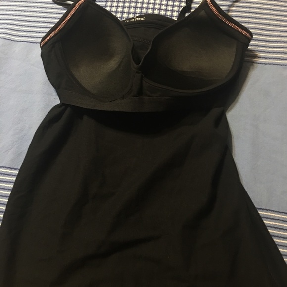 Black Cami Thank built-in bar NWT - Picture 4 of 4